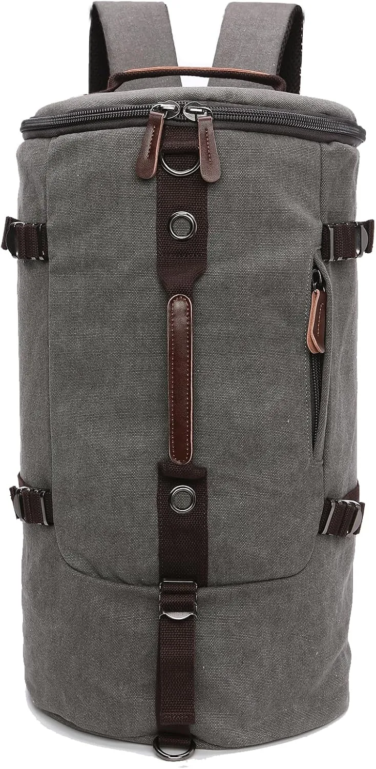 IT'SCARL Ladies and gentlemen's travel backpacks, carry on, flight approved, personal belongings travel bags, nurse bags, leisure backpacks, suitable for college weekend business trips (grey)