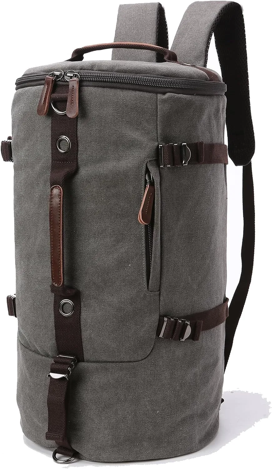 IT'SCARL Ladies and gentlemen's travel backpacks, carry on, flight approved, personal belongings travel bags, nurse bags, leisure backpacks, suitable for college weekend business trips (grey)