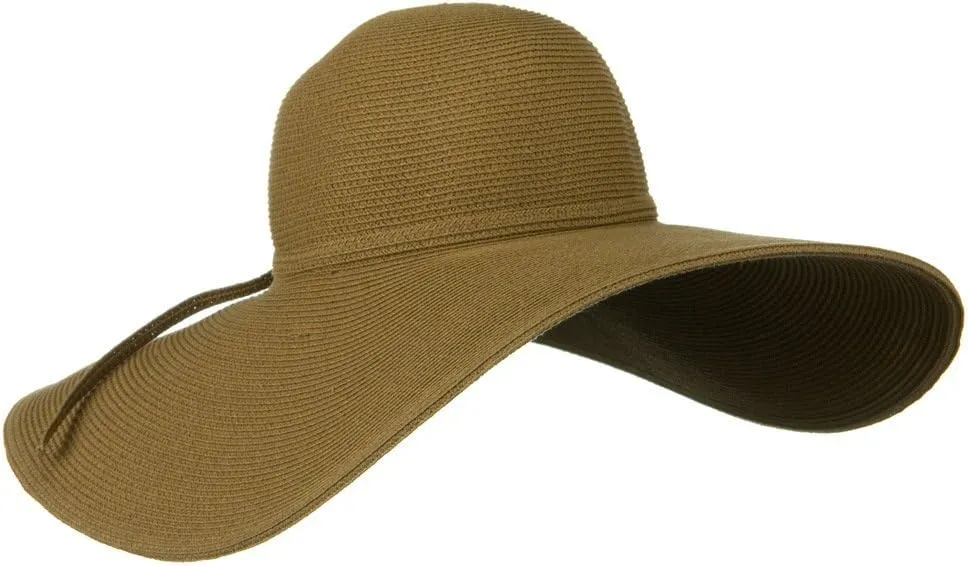 Jeanne Simmons UPF 50  Cotton Paper 6 Inch Flat Brim Hat
