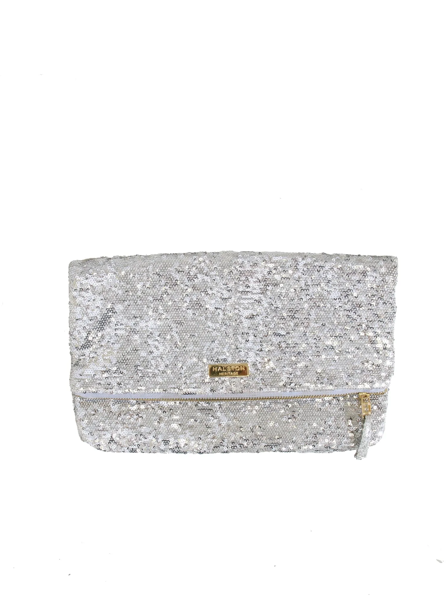 Jenny Fold Sequinned Clutch Bag