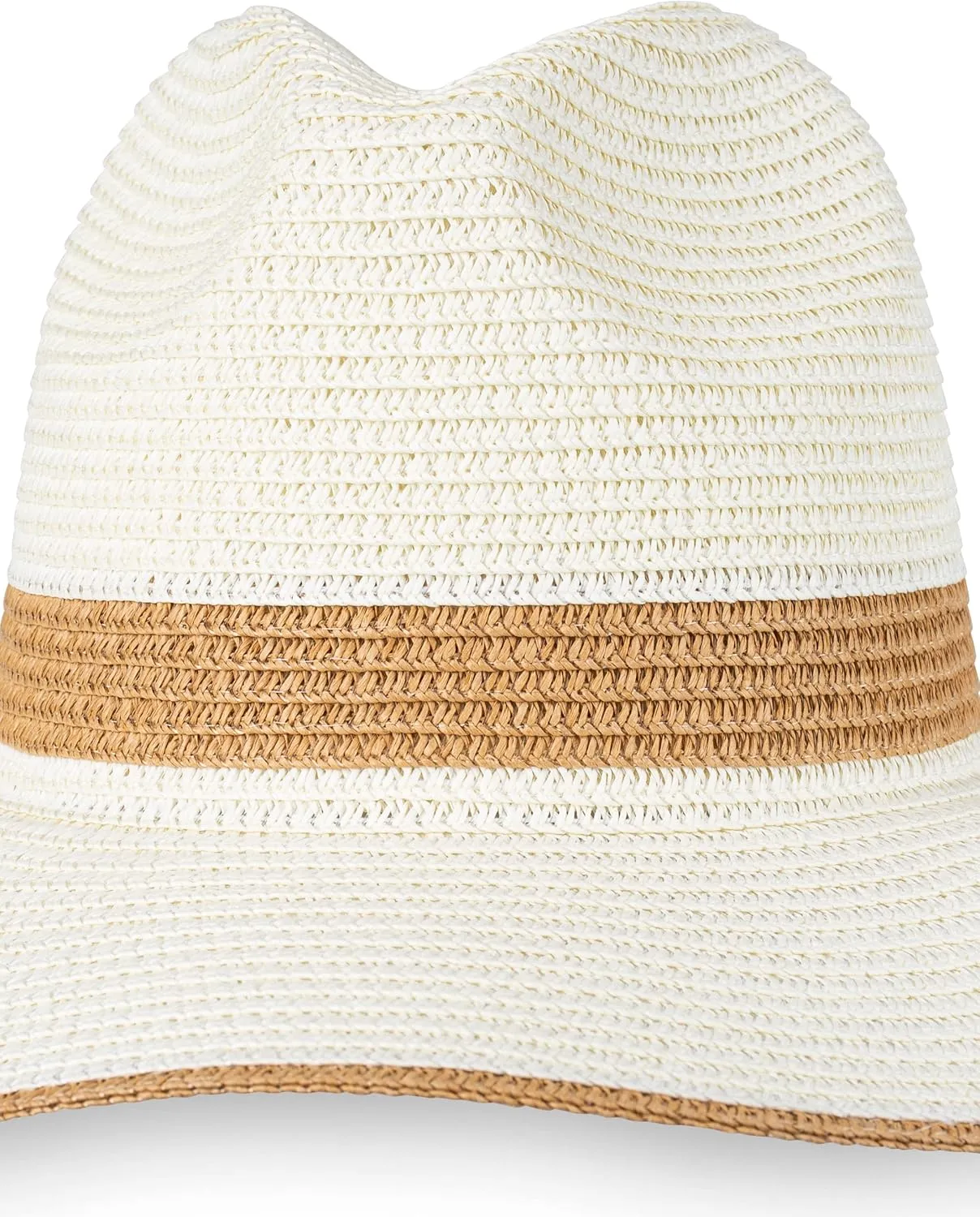 Jessica Simpson Women's Wide Brim Straw Hat