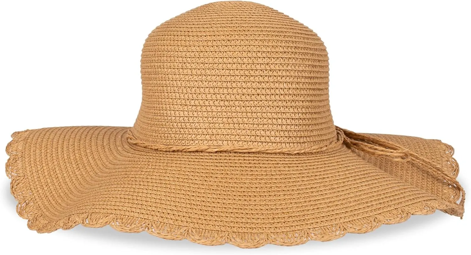 Jessica Simpson Women's Wide Brim Straw Hat