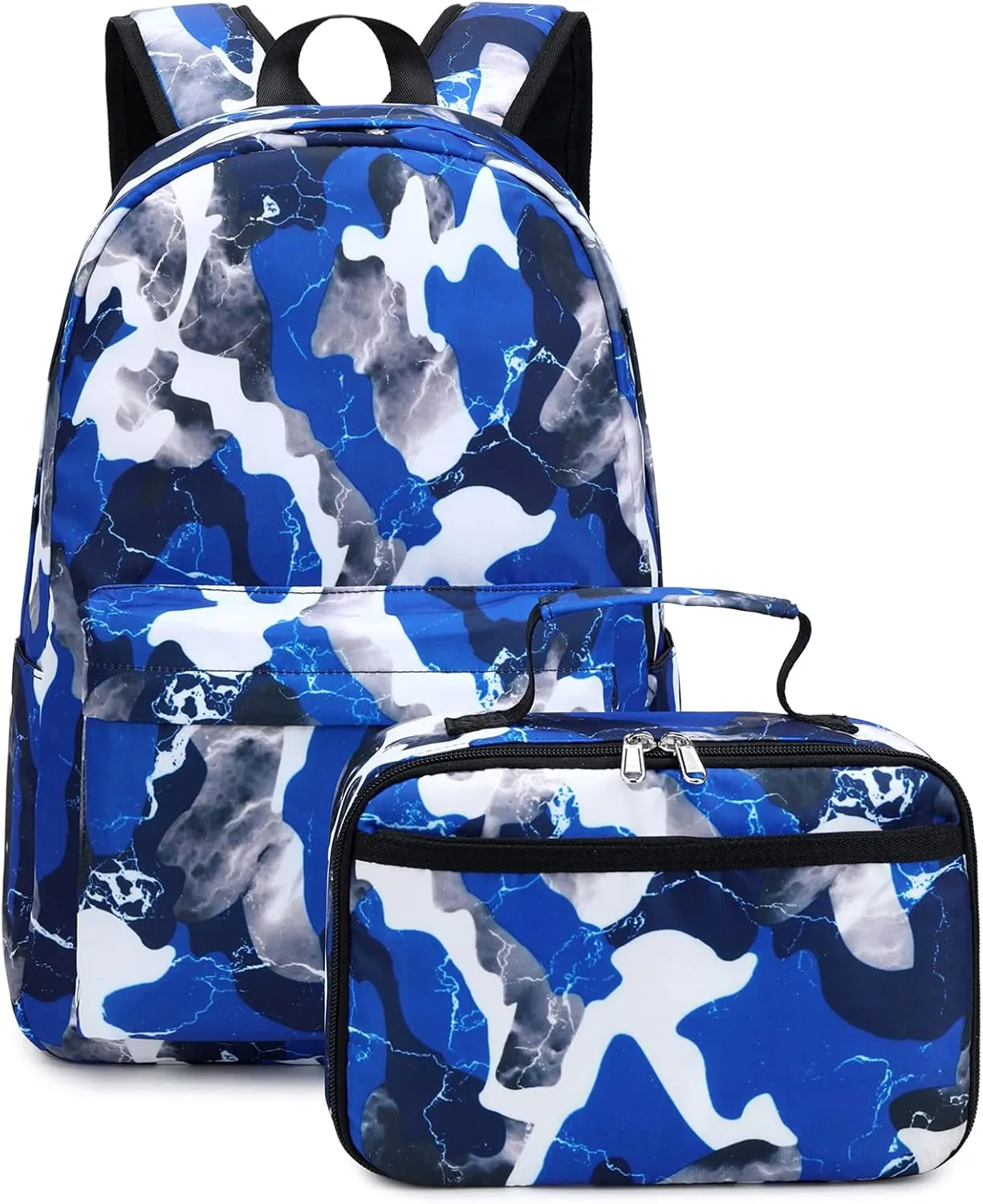 JIANYA Kids Backpack Boy/Girl Backpacks for School with Lunch Box Elementary Back Pack Bookbags for Boy/Girl