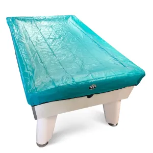 Jonny 8 Ball 7ft Soft Vinyl AQUA Fitted Pool Snooker Table Cover - 220 x 131cm