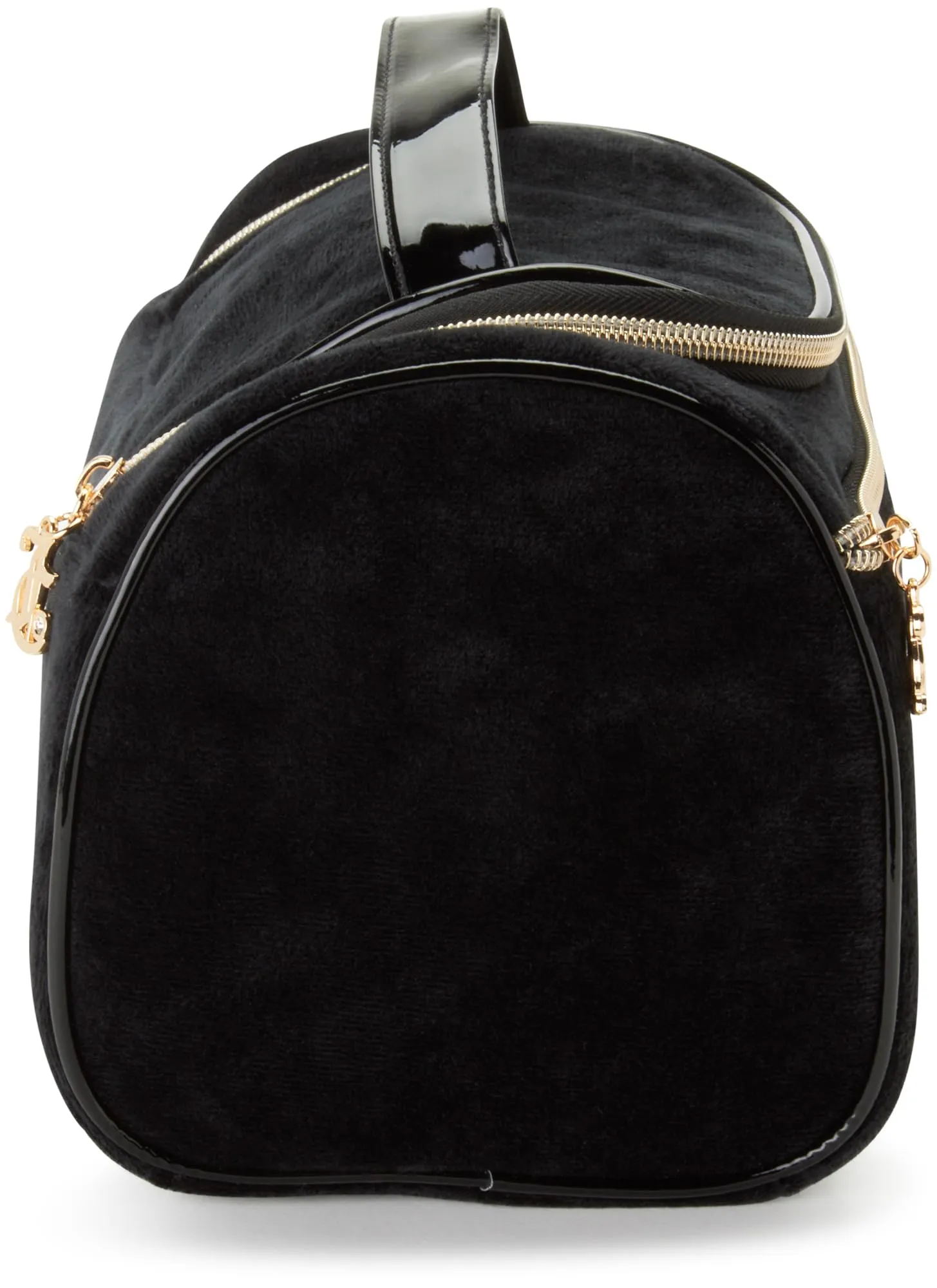 Juicy Couture Women's Cosmetics Bag - Hanging Travel Makeup and Toiletries Small Duffel Bag, Black