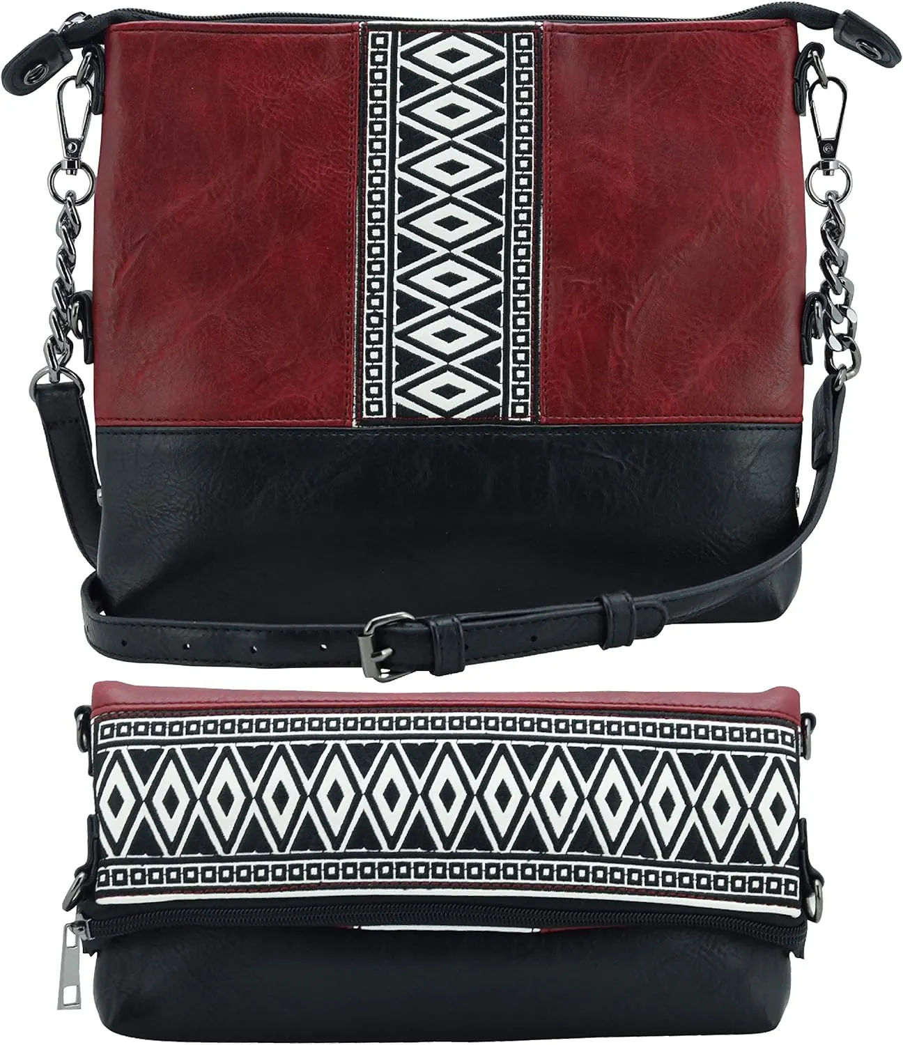 K&Bo Small Crossbody Bags for Women Lightweight Crossbody Travel Purse Soft Leather Crossbody Handbags and Purses For Women