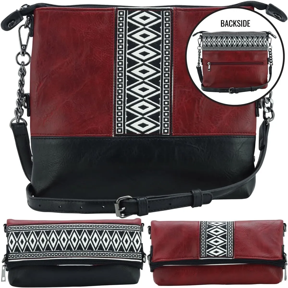 K&Bo Small Crossbody Bags for Women Lightweight Crossbody Travel Purse Soft Leather Crossbody Handbags and Purses For Women