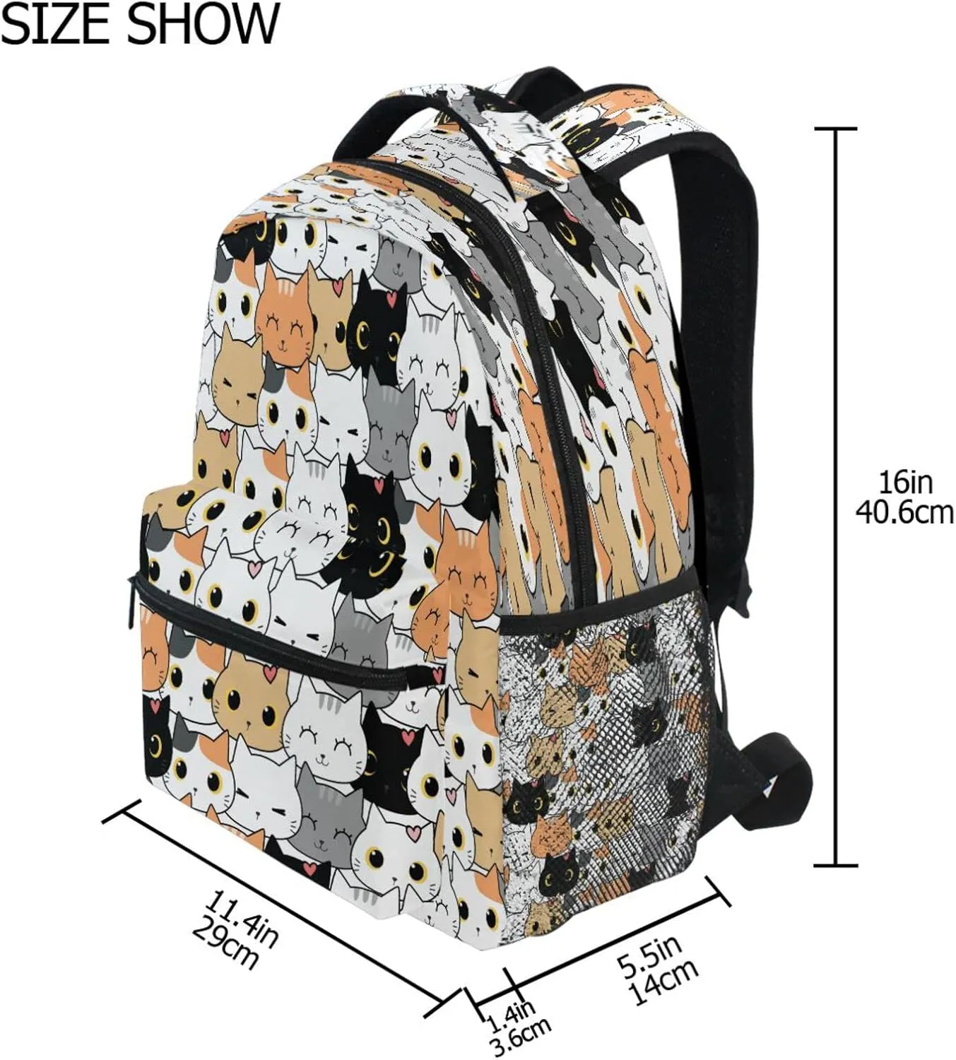 Kcldeci Laptop Backpack Bookbag Kids School Bags Backpacks