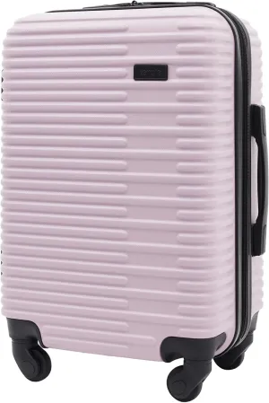 kensie Women's Hillsboro Luggage & Travel Bags Set, Burnished Lilac, 20" Carry-On