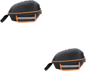 KESYOO Quick Release Pannier Bag Bike Storage Bag Hard Shell Rear Pack Easy Install