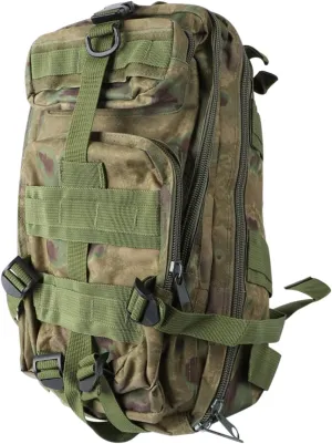 Kisangel Men's Camouflage Backpack Lightweight Trekking Bag 20-35l Organized Pockets for Hiking Camping and Travel