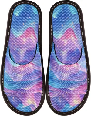 KLL Womens Bathroom Shower Slippers Indoor Breathable Non-Slip Dorm Home Slides for Hotel Travel Party