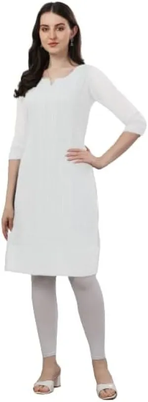 Ladies Georgette Embroidered Traditional Straight Kurta