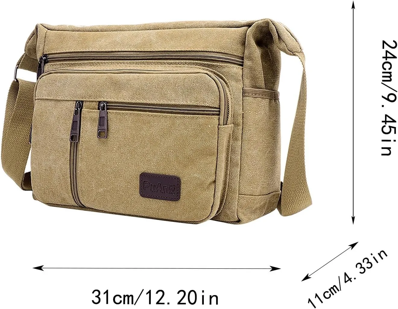 Ladies Soft Pu Leather Shoulder Bags Beach Tote Shoulder Bags for Summer Vacation Retro Clutch Underarm Purse(Khaki)