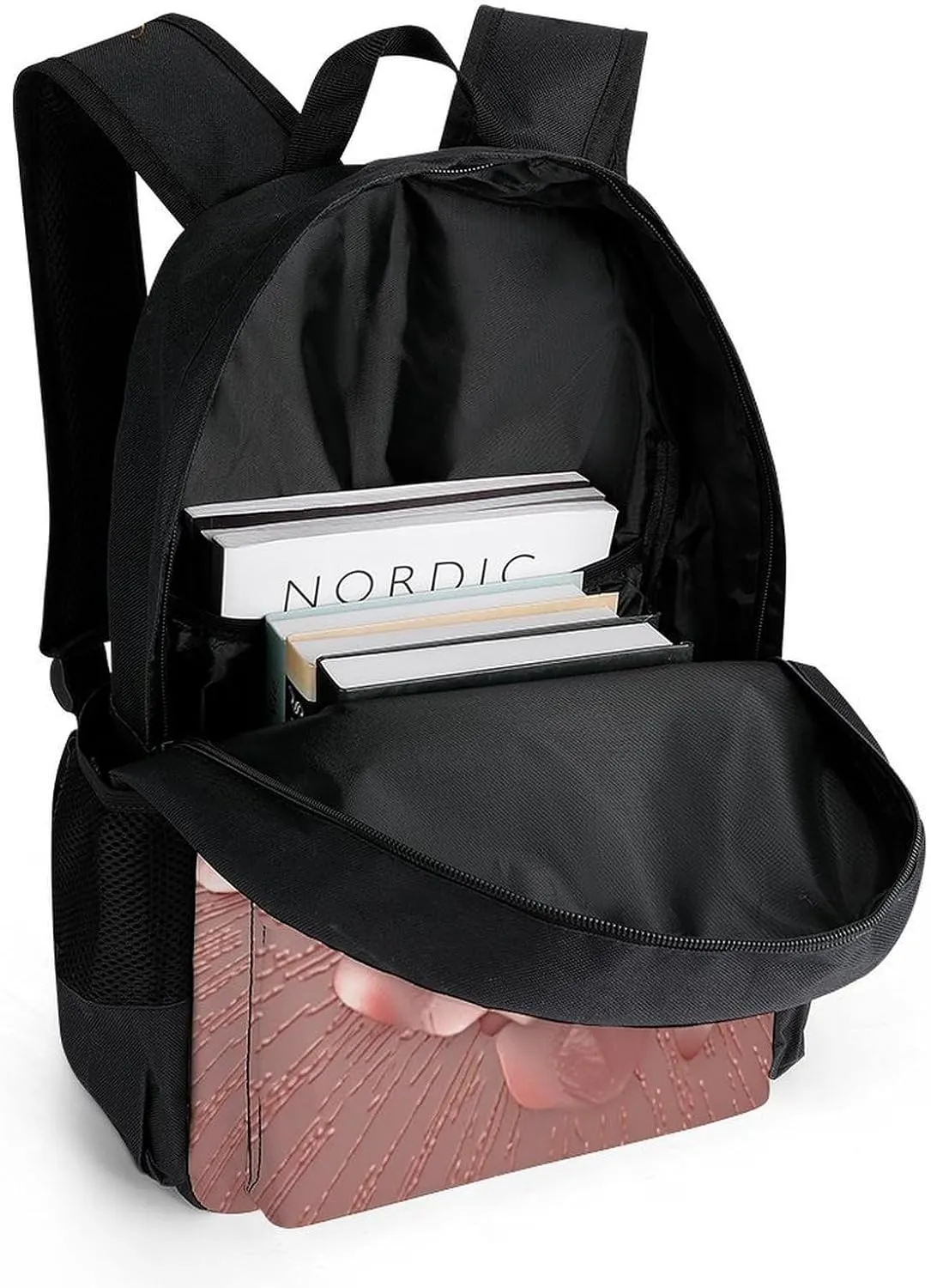 Laptop Backpack for Women Men Daypack Rose Backpacks Computer Bag Travel Laptop Bag Casual Work Bag