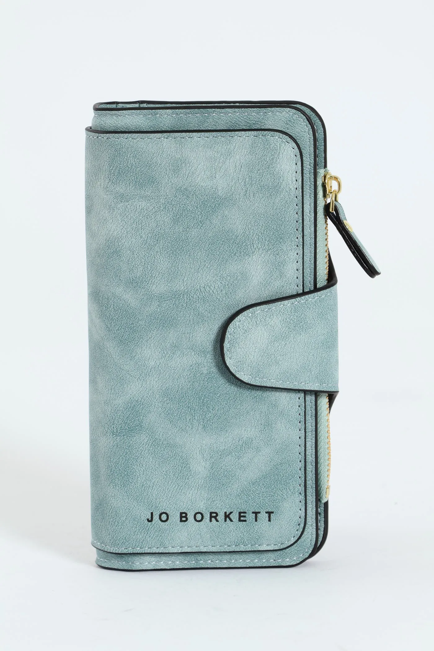 Large Bi Fold Wallet - Aqua