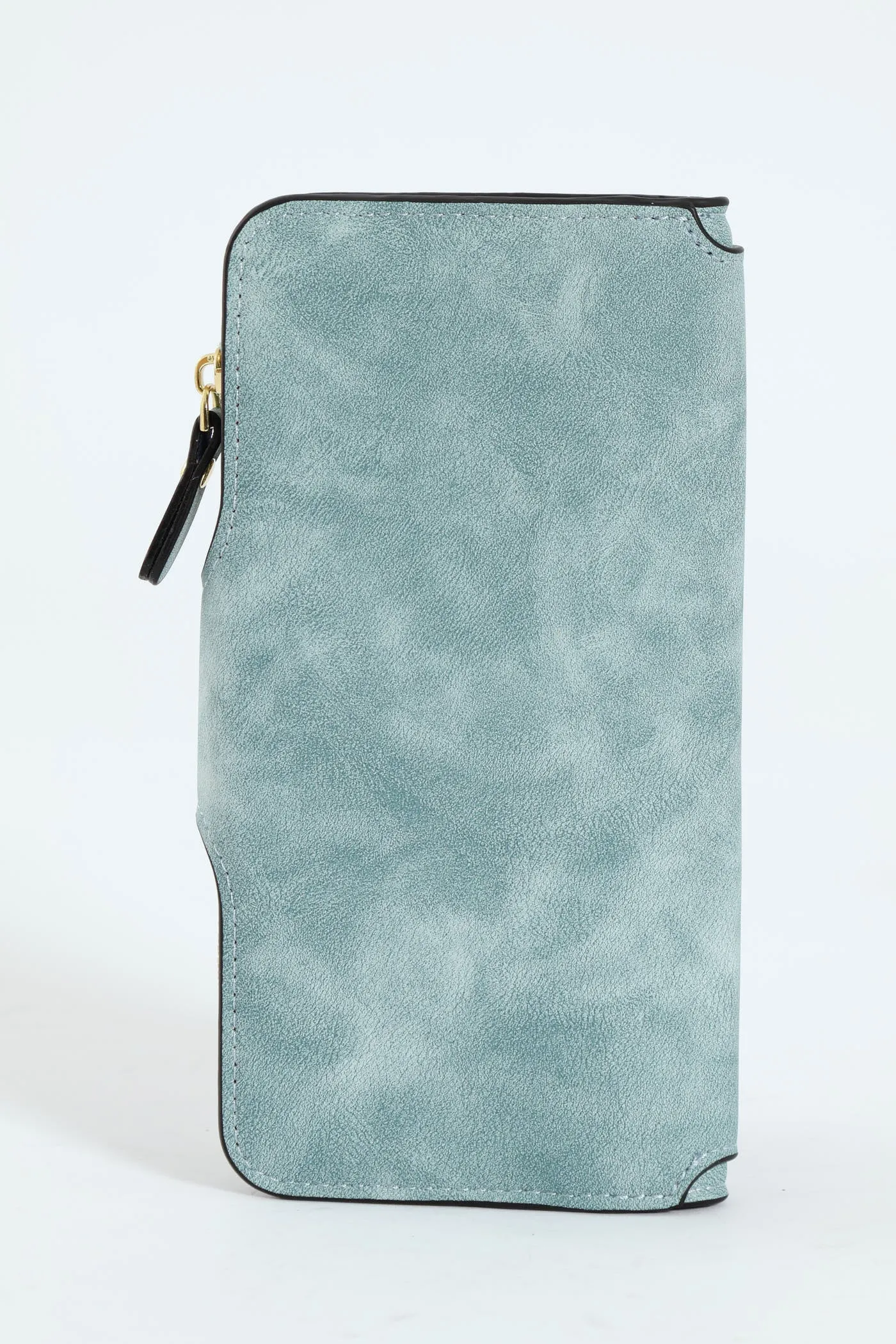 Large Bi Fold Wallet - Aqua
