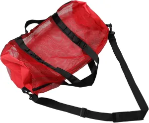Large Mesh Beach Tote Bag Portable and Lightweight Design for Swimming Gear and Clothes Storage Practical Multi Function Handbag for and Seaside Activities Mesh