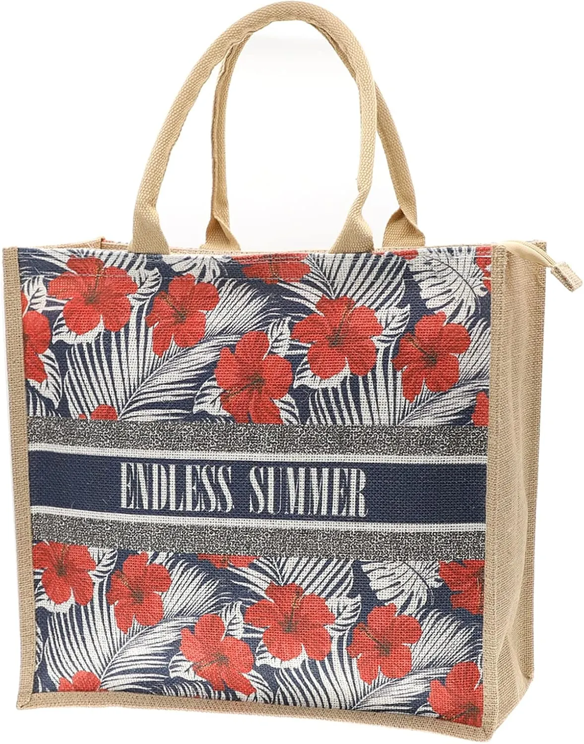 Large Straw Tote Bag for Women Rattan Woven Straw Beach Bag Purse Colored Stripe Shoulder Bags Handbag Summer