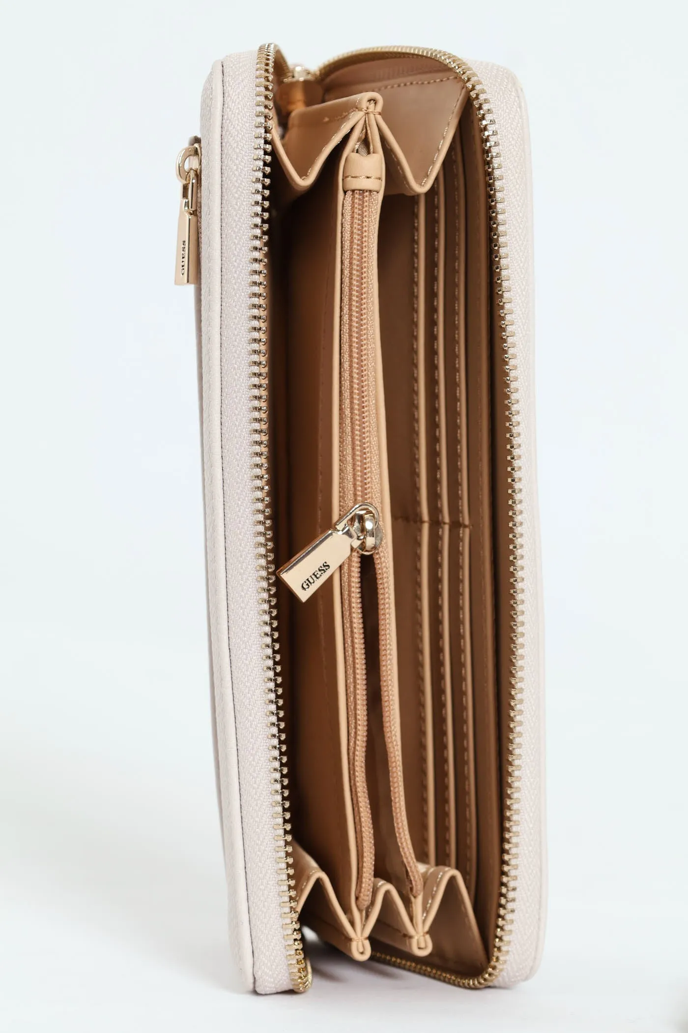 Laurel Large Zip Around Purse - Ivory