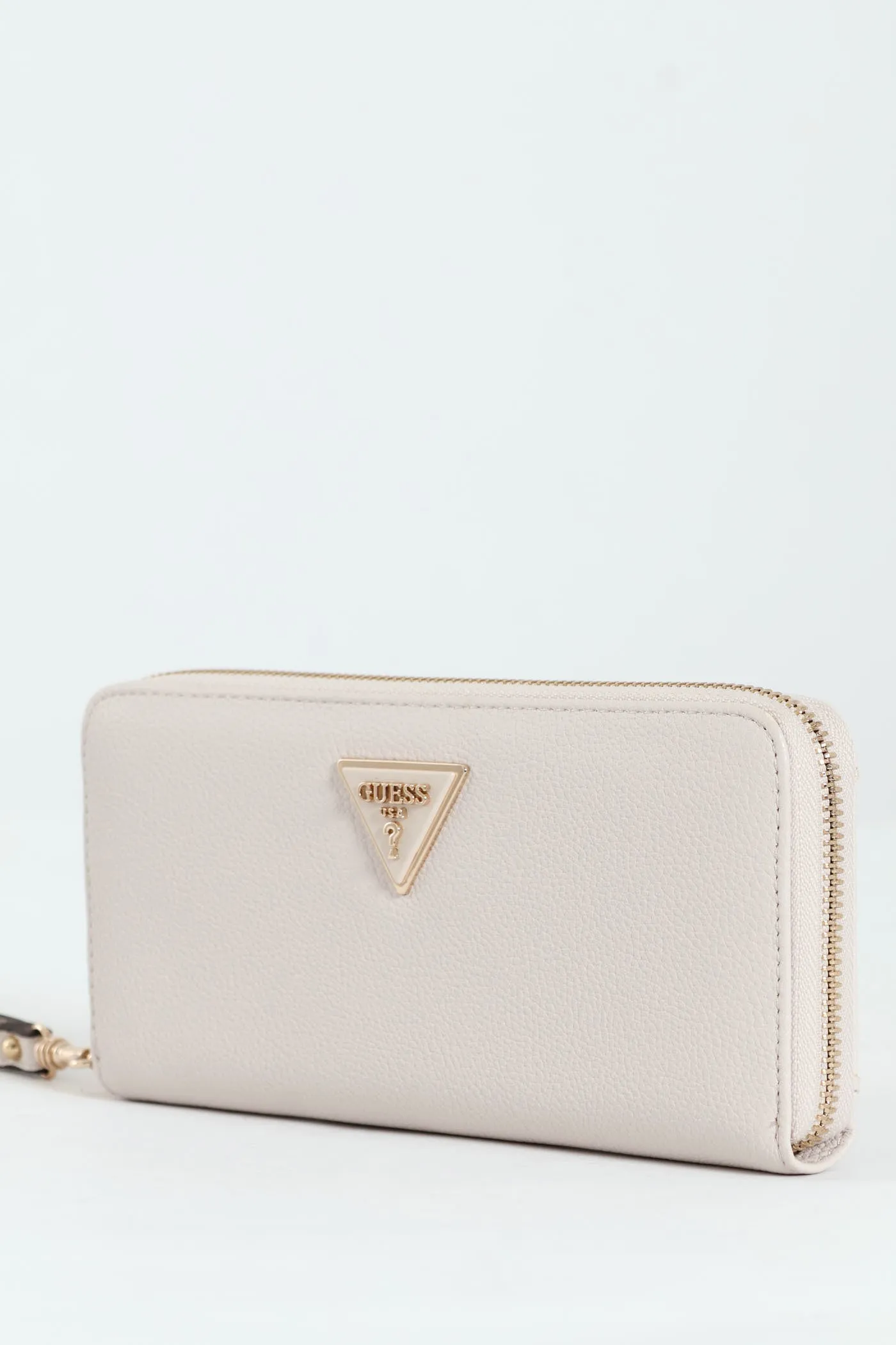 Laurel Large Zip Around Purse - Ivory