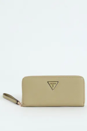 Laurel Large Zip Around Purse - Sage