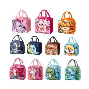 Leak Proof Lunch Bag 11Styles 1PC