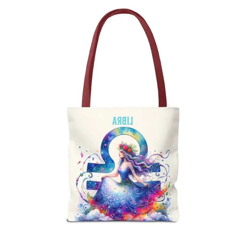 Libra Zodiac Aop Tote Bag Versatile Everyday Carry