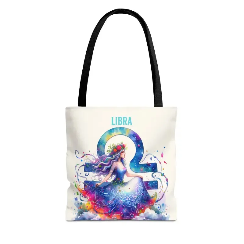 Libra Zodiac Aop Tote Bag Versatile Everyday Carry