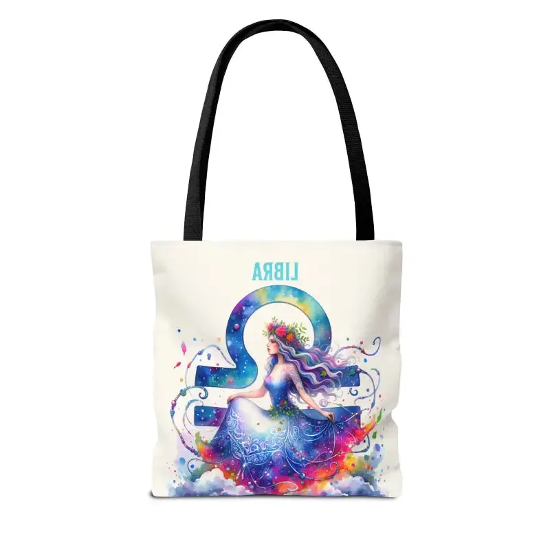 Libra Zodiac Aop Tote Bag Versatile Everyday Carry