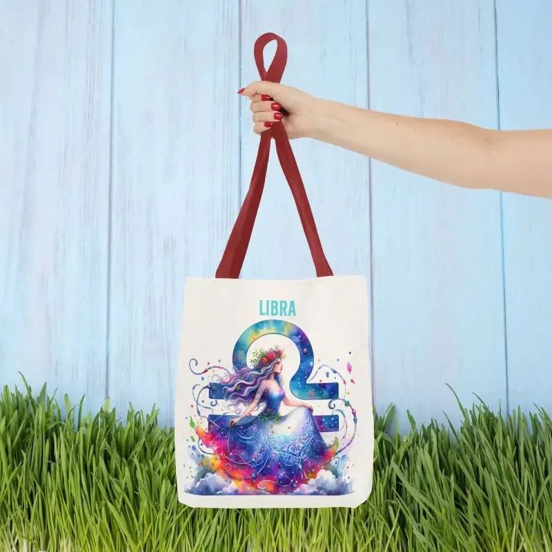 Libra Zodiac Aop Tote Bag Versatile Everyday Carry