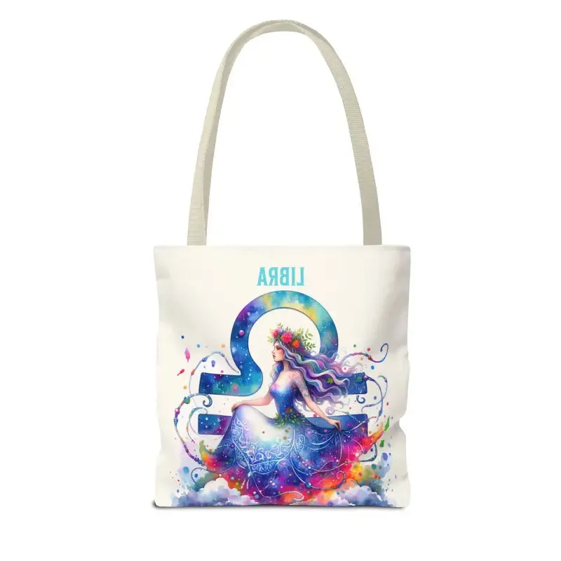 Libra Zodiac Aop Tote Bag Versatile Everyday Carry