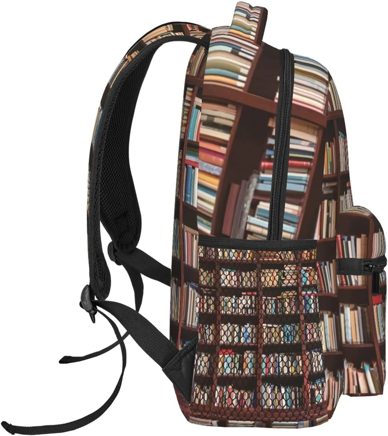 Library Book Backpack,Cute Bookbags Laptop Bag Shoulder Bags Travel Hiking Camping Daypack for Men Women