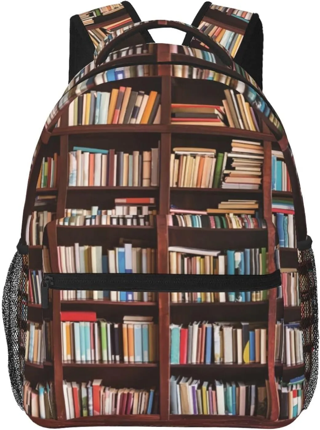 Library Book Backpack,Cute Bookbags Laptop Bag Shoulder Bags Travel Hiking Camping Daypack for Men Women