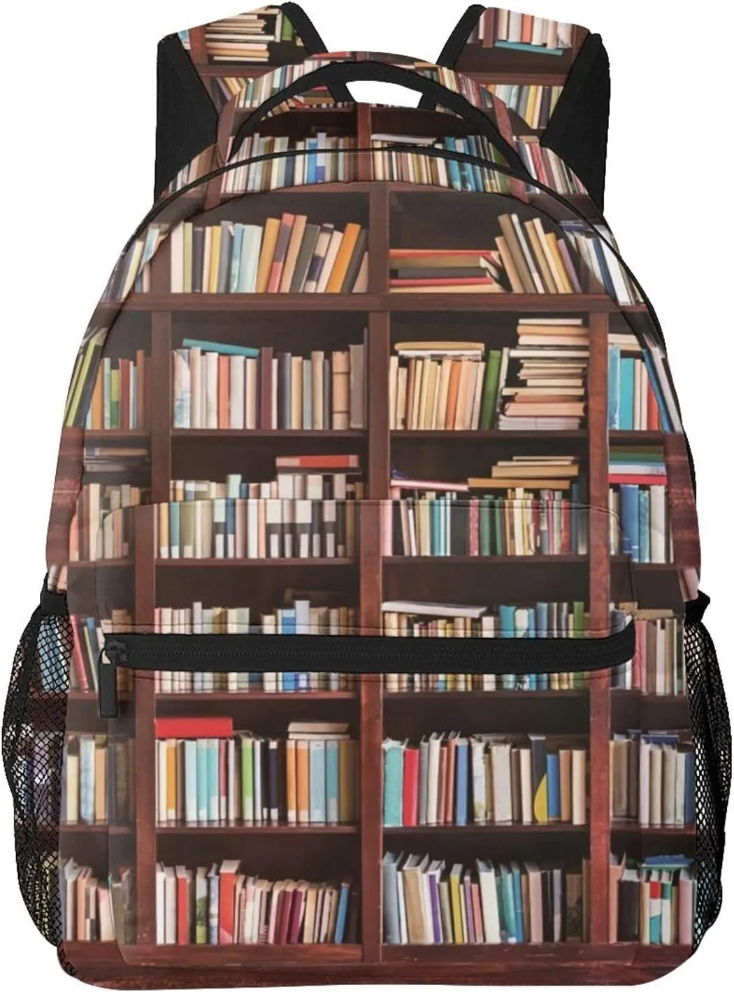 Library Book Backpack,Cute Bookbags Laptop Bag Shoulder Bags Travel Hiking Camping Daypack for Men Women