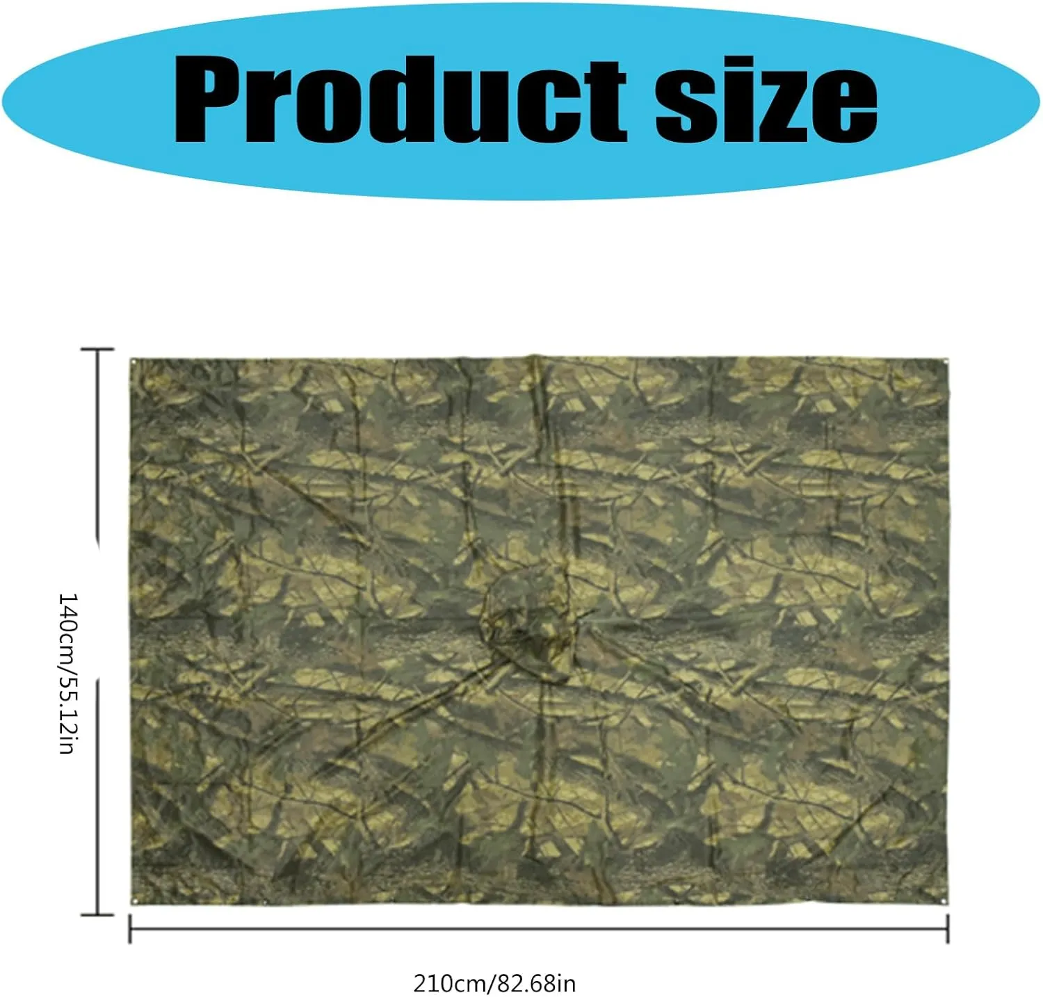 Light Weight Rain Poncho Waterproofs Hooded Rain Coat Camouflage Shelter Ground Sheet Raincoats Shelter Easy to Use