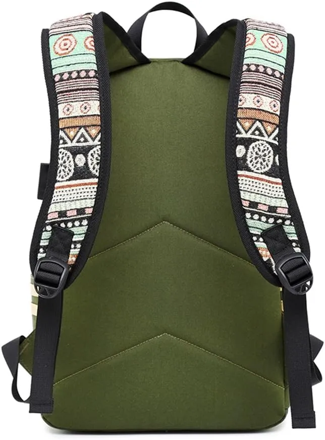 Lightweight Kids Backpacks for School Bag Canvas Small Travel Backpacks for Women Girls Boys Bookbag Toddler Back Pack