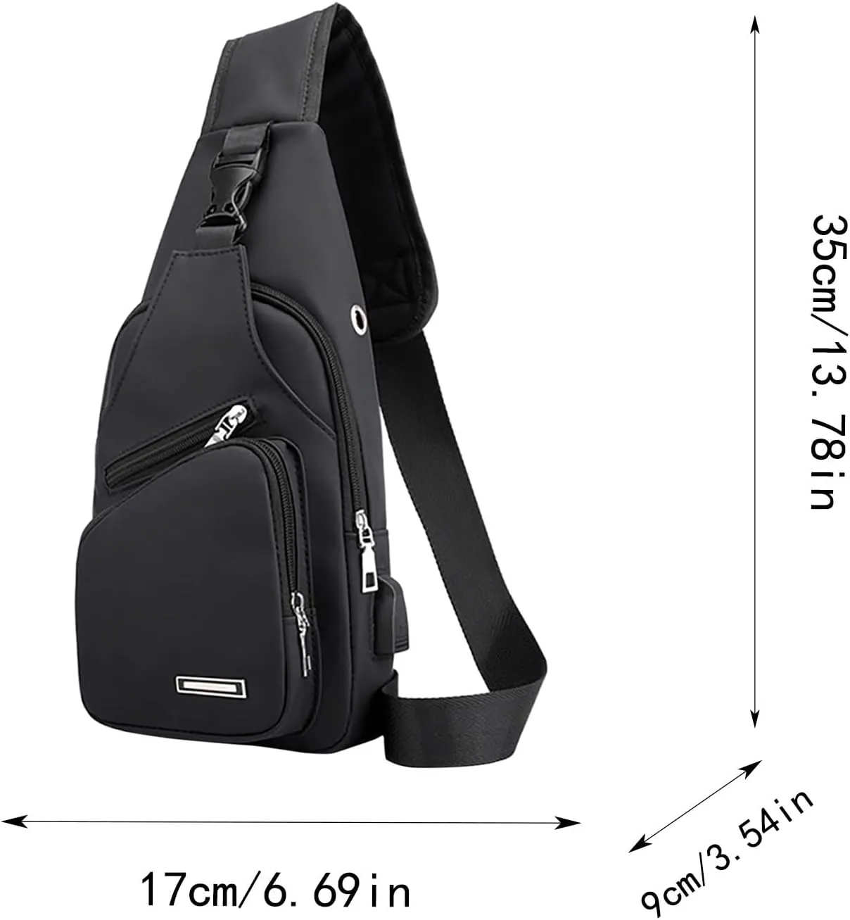 Lightweight Travel Backpacks New Fashionable Layer Crossbody Bag Lightweight Nylon Sport Running Hiking Bag