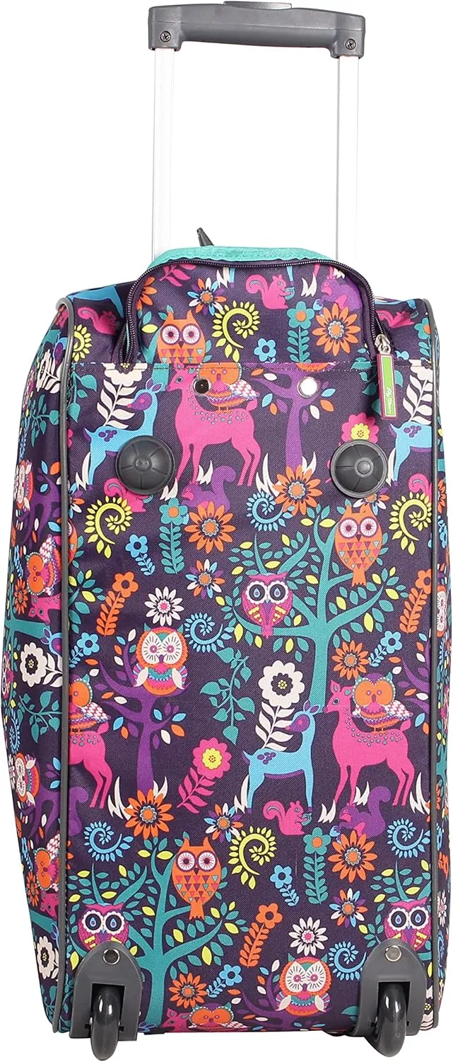 Lily Bloom Wheeled Duffel Bag (22in, Wildwoods)