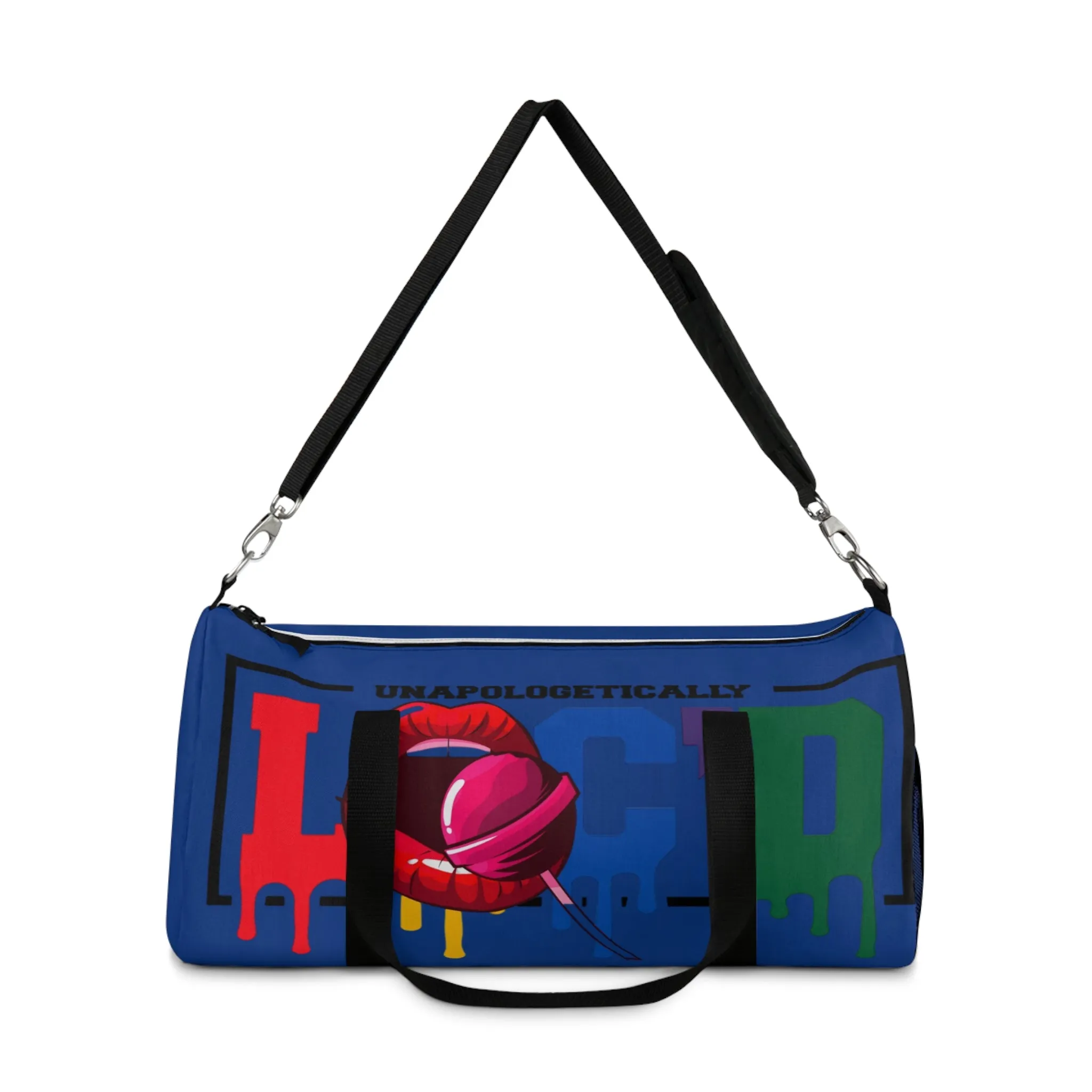 Loc'd Blue Duffel Bag