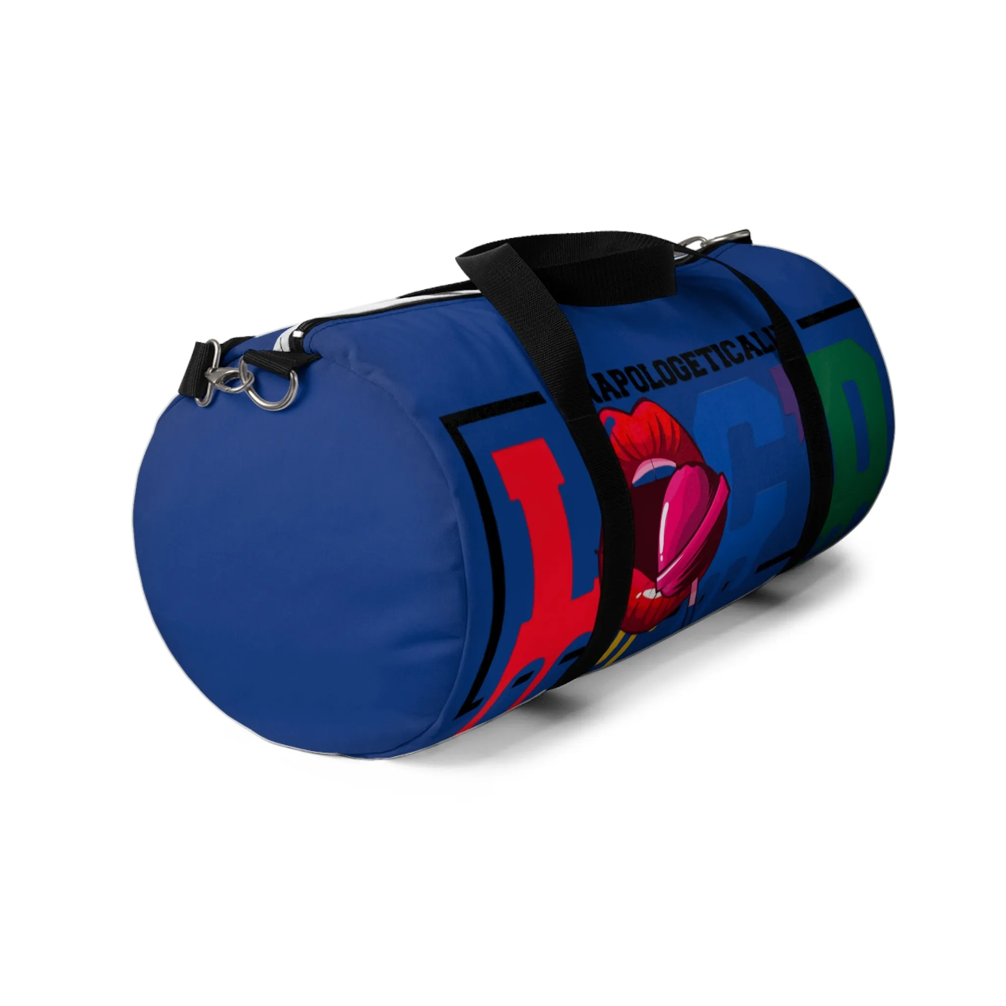 Loc'd Blue Duffel Bag