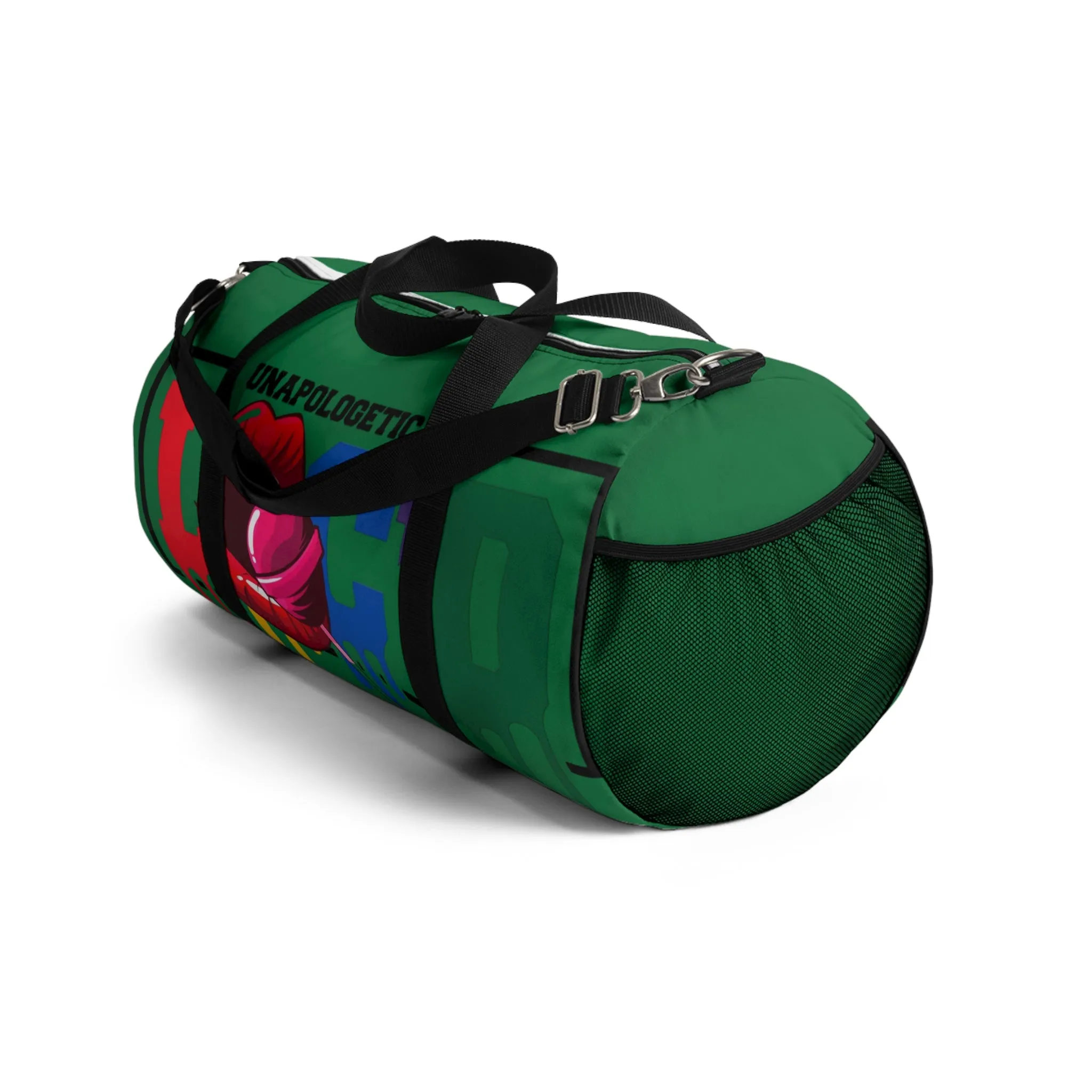 Loc'd Green Duffel Bag