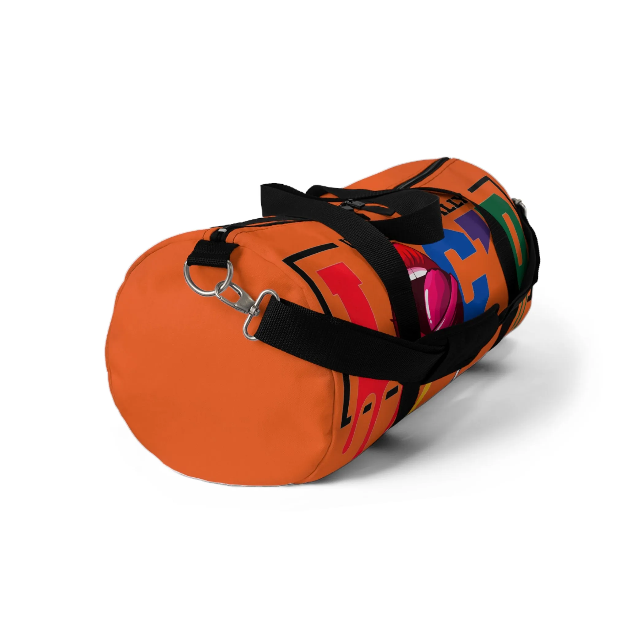 Loc'D Orange Duffel Bag