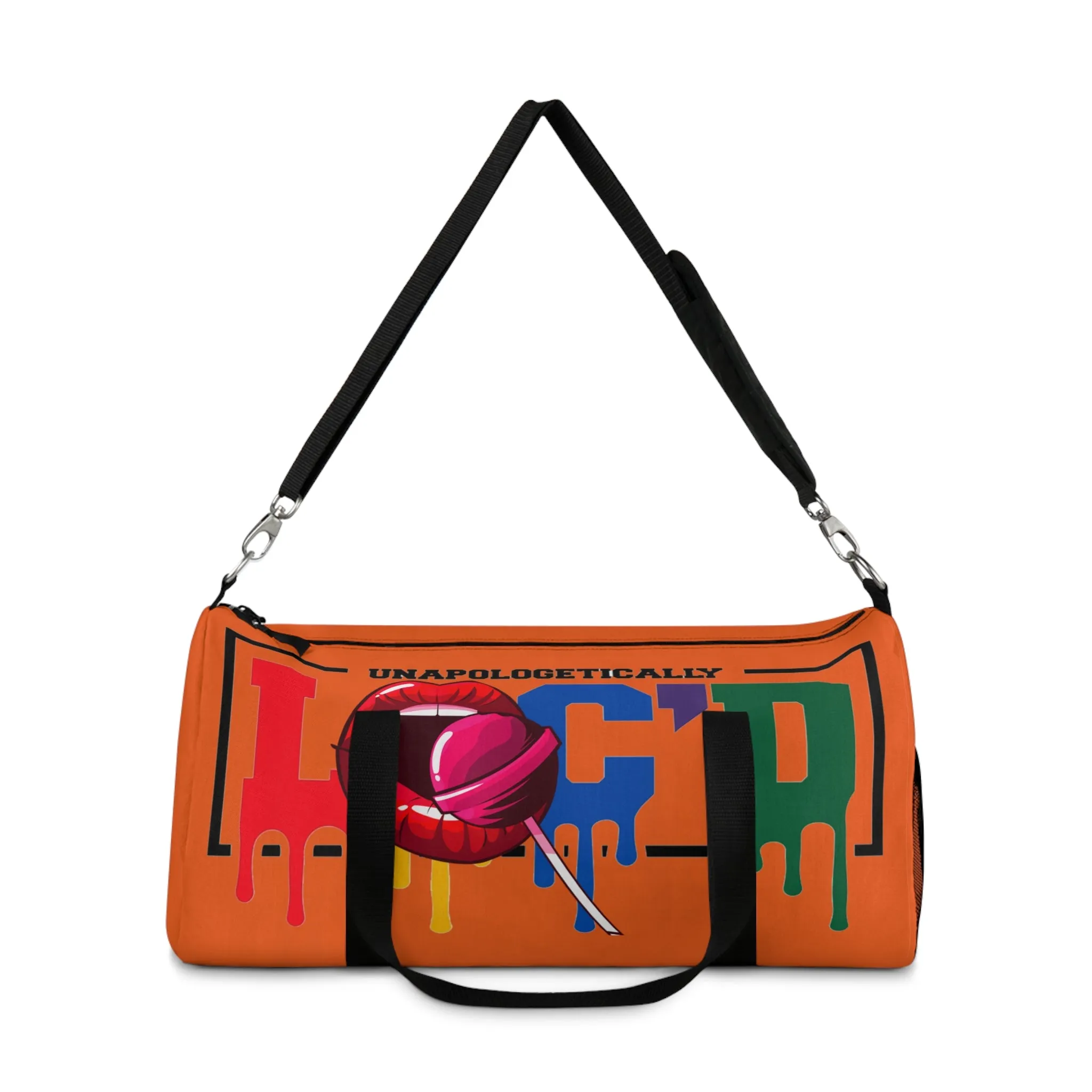 Loc'D Orange Duffel Bag