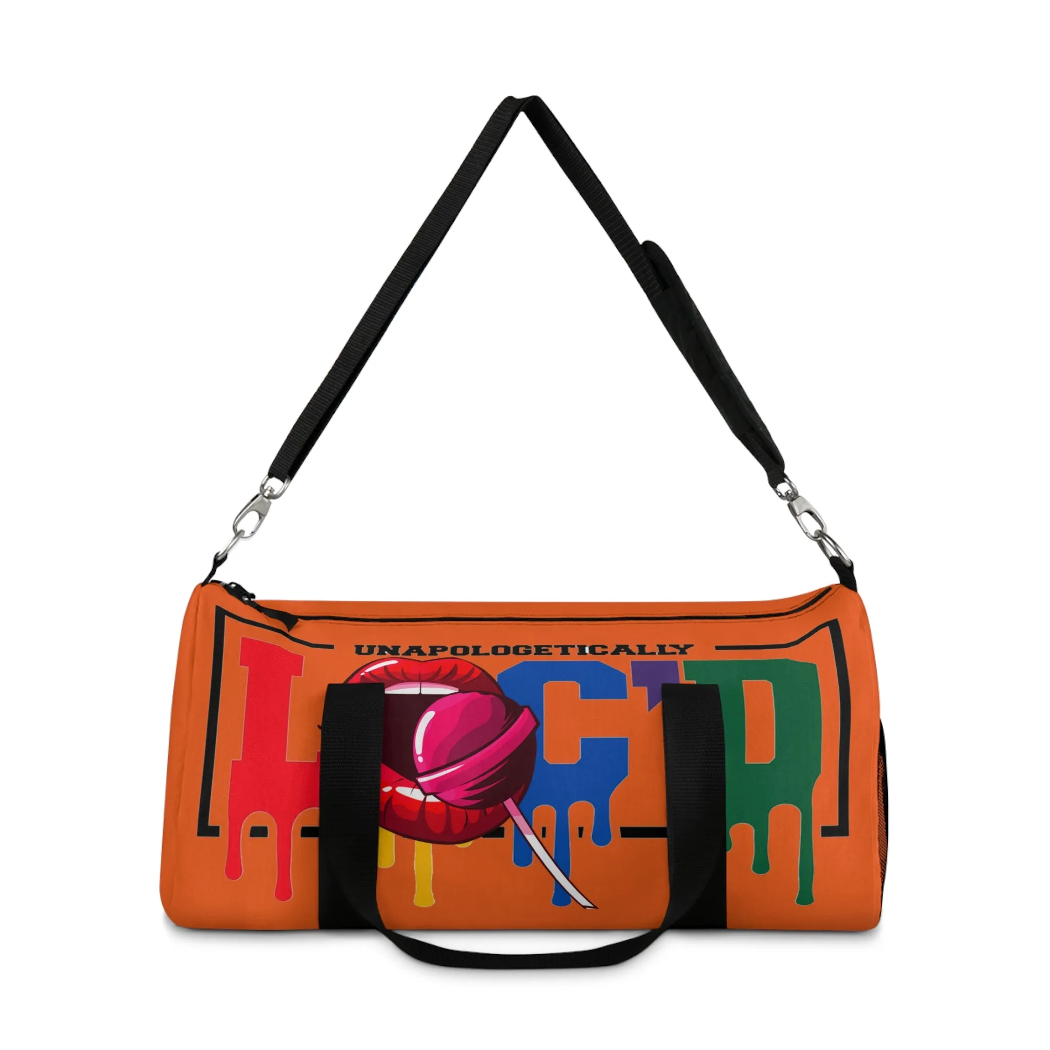 Loc'D Orange Duffel Bag