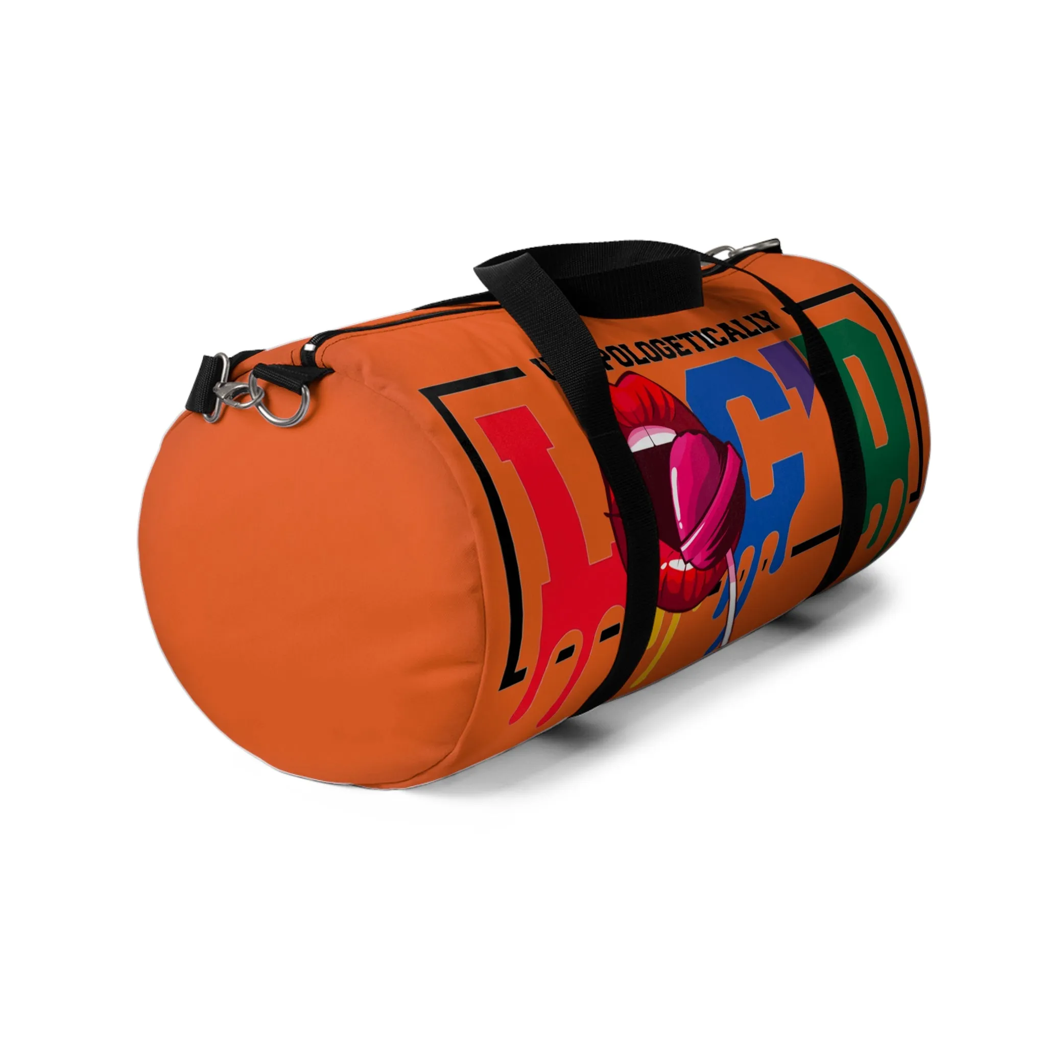 Loc'D Orange Duffel Bag