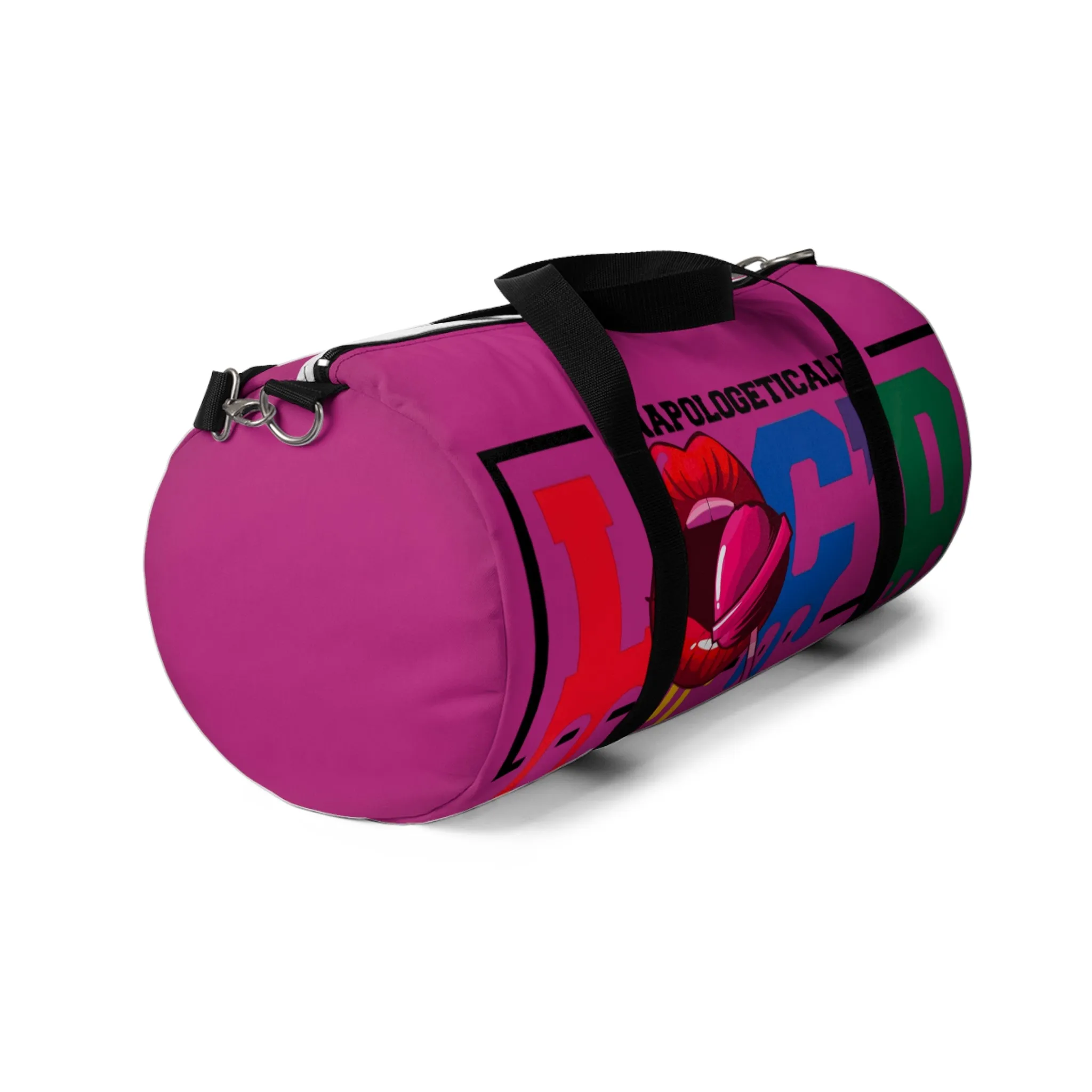 Loc'd Pink Duffel Bag