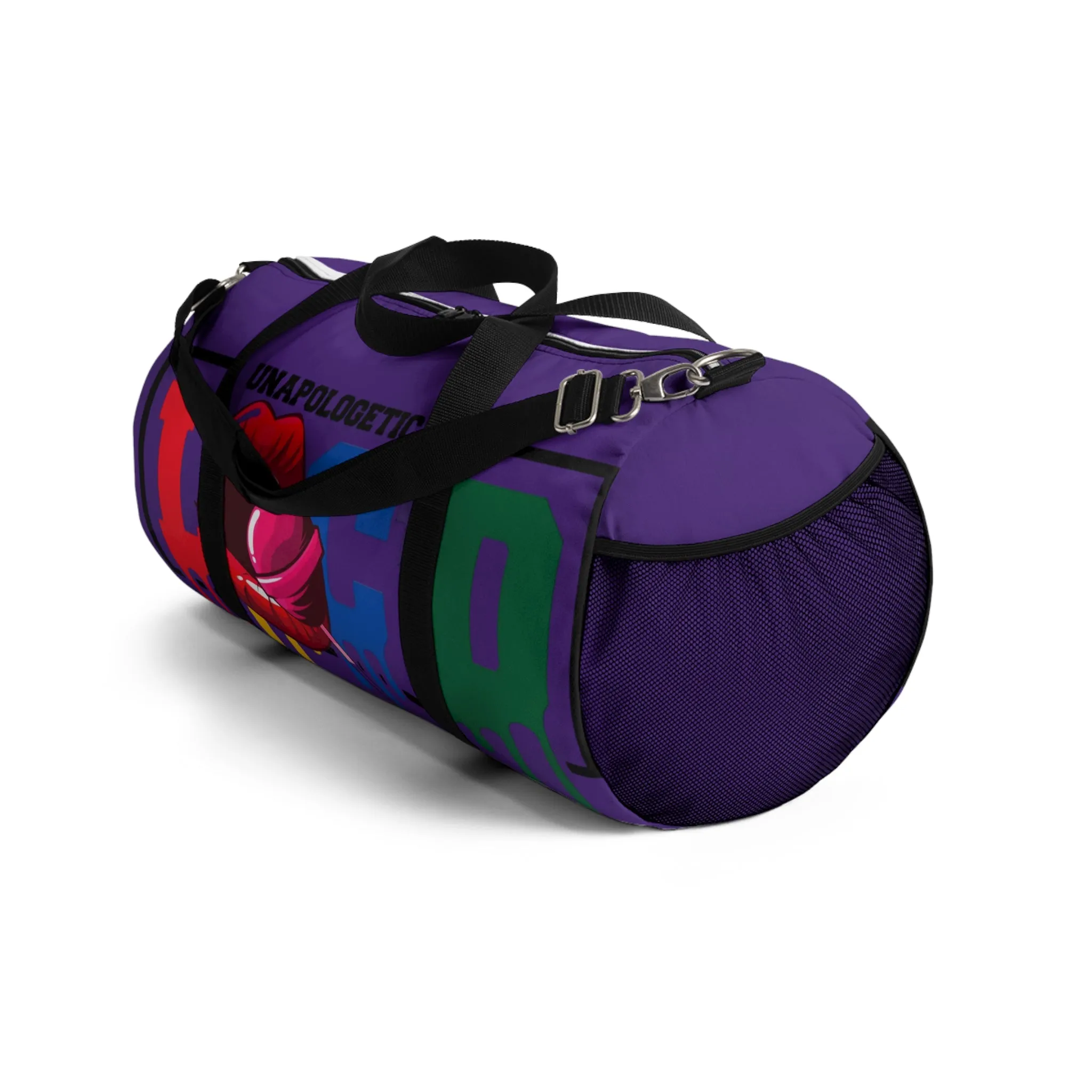 Loc'd Purple Duffel Bag