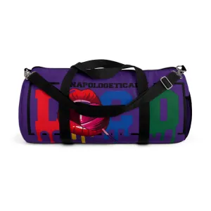 Loc'd Purple Duffel Bag