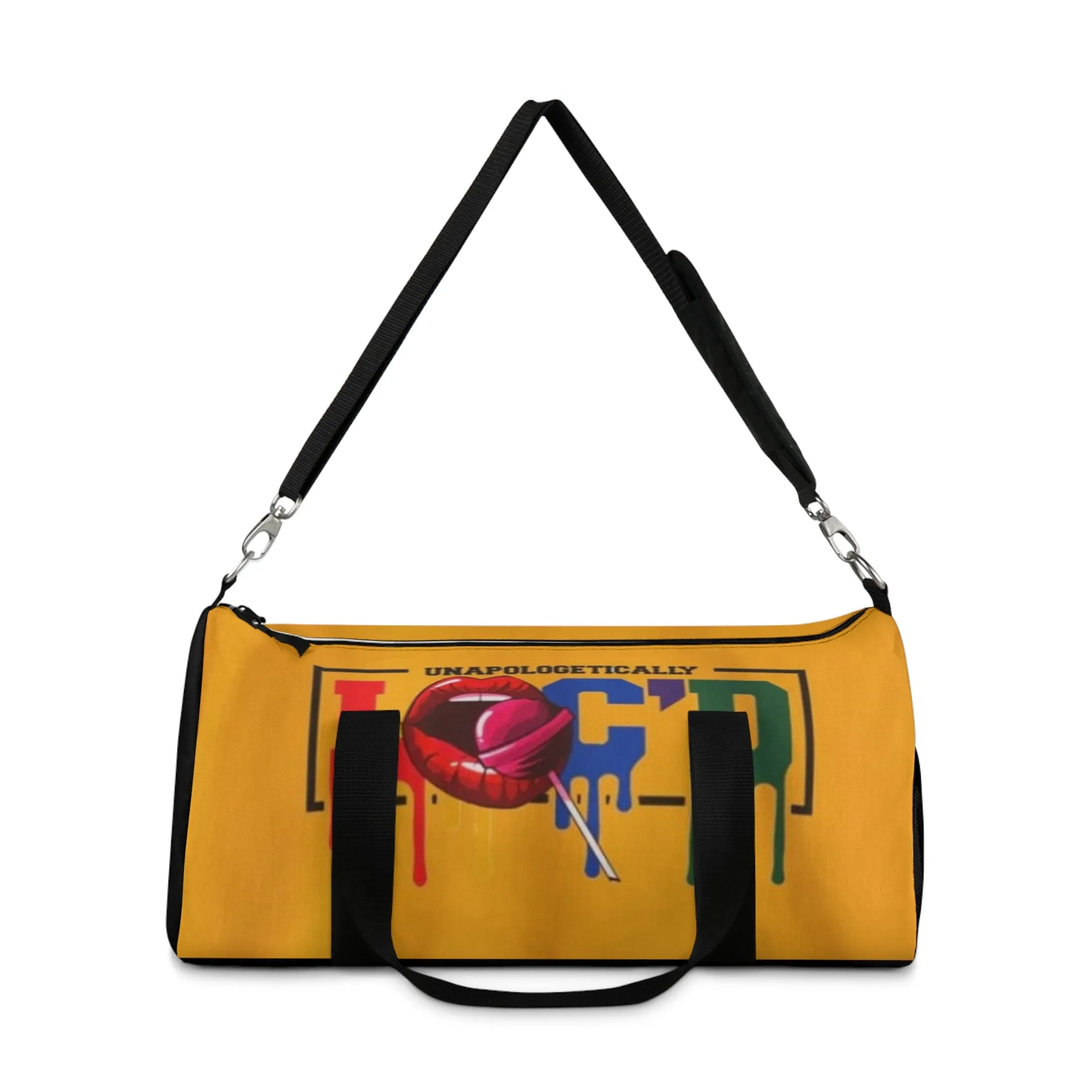 Loc'd Red Duffel Bag